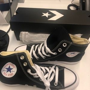 BRAND NEW CONVERSE M9160 ALL STAR HI BLACK 7.5 W